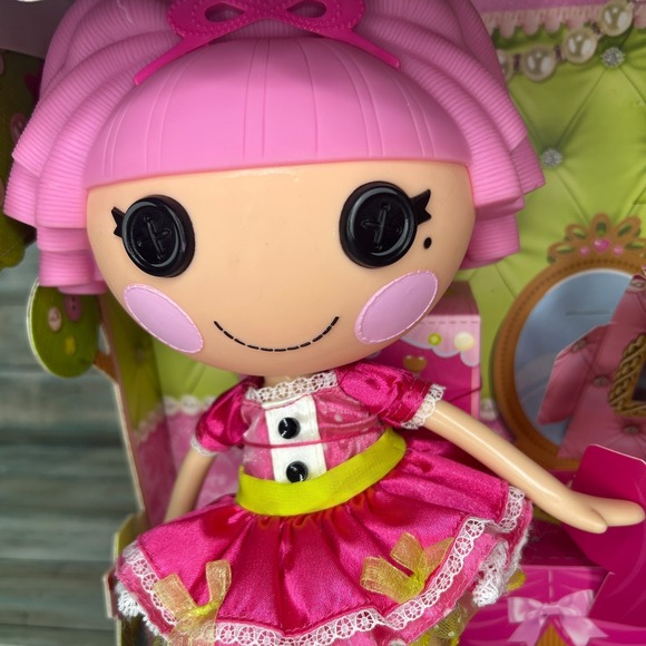 Lalaloopsy Jewel Sparkles Full Size Doll Pet Persian Cat 10th Anniversary - Picture 5 of 9